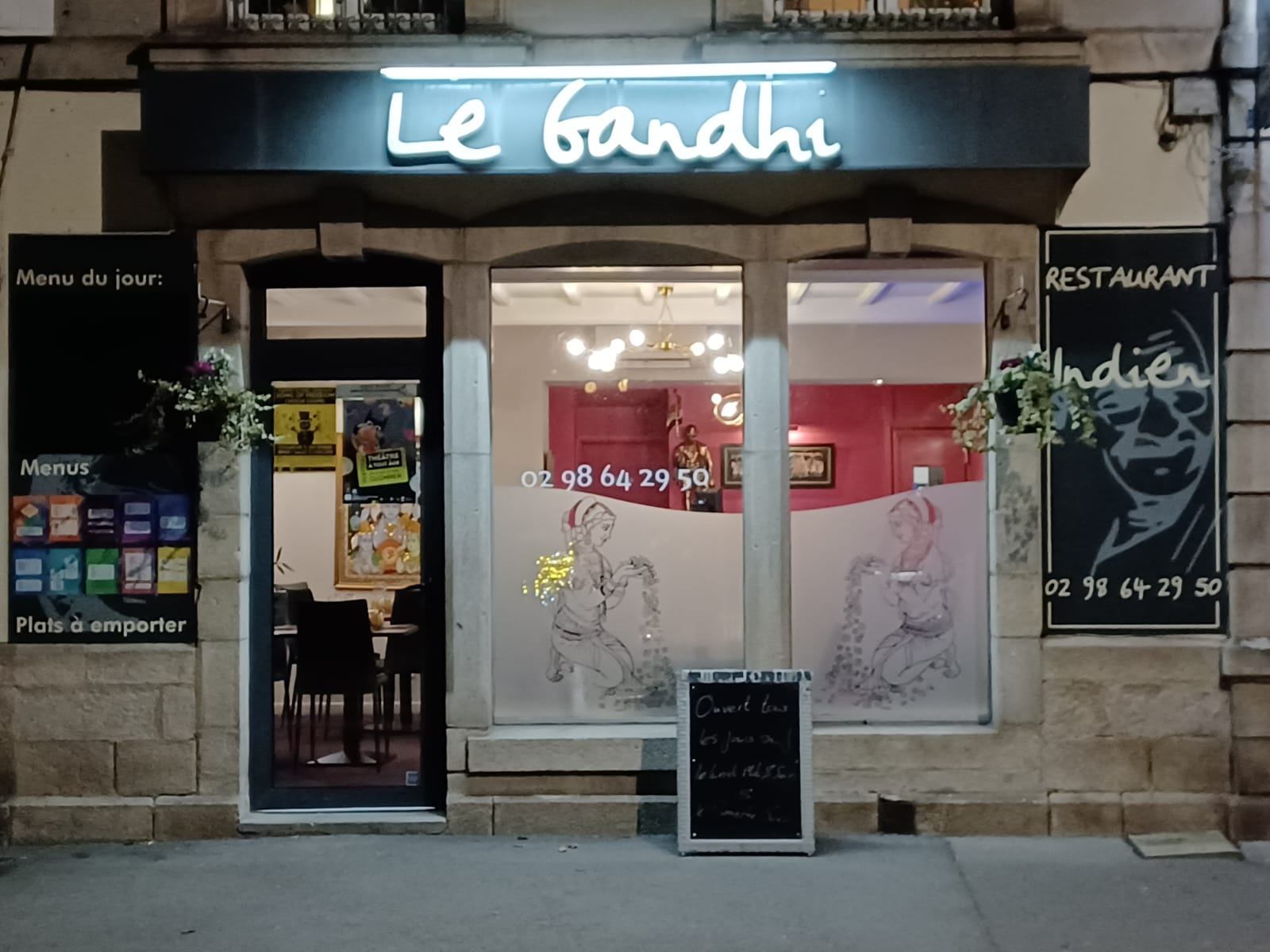 Restaurant indien Quimper Gandhi - Accueil - Quimper Brest